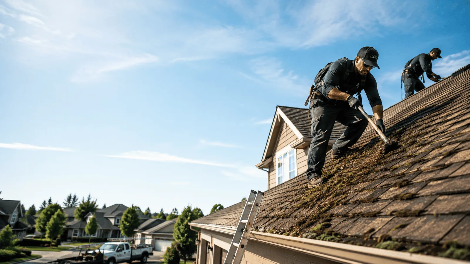 Roof Moss Removal in Mendon, UT near me